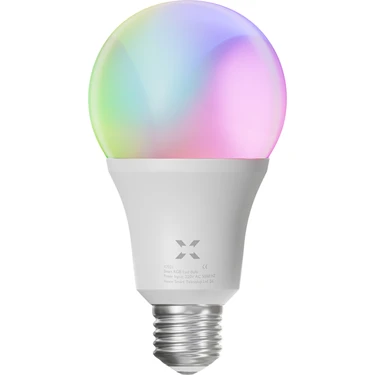 Xenon Smart Akıllı Wi-Fi Led RGB Akıllı Ampul Mobil Uygulama Denetimli Google Home/Alexa Uyumlu Çok