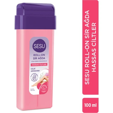 Sesu Roll-On Sir Ağda Hassas Cilt 100 ml Uzun Süreli Pürüzsüzlük Sağlayan Pratik