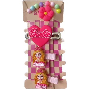 Uras Desing Figürlü Prenses Bileklikli Set Toka/cıttoka/pens Toka/ Örgü / Takı/ Saç/