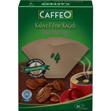 Caffeo Kahve Filtre Kağıdı 80