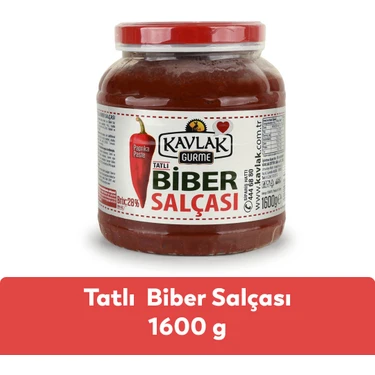 Kavlak Tatlı Biber Salçası 1600