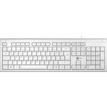 Verto Lenovo Lecoo KB101 Q USB Standart Beyaz