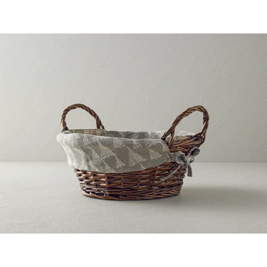 English Home Linear Hasır Ekmek Sepeti 30 cm