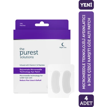The Purest Solutions Microneedle Teknolojili  Aydınlatıcı & Ince Çizgi Karşıtı Göz Altı