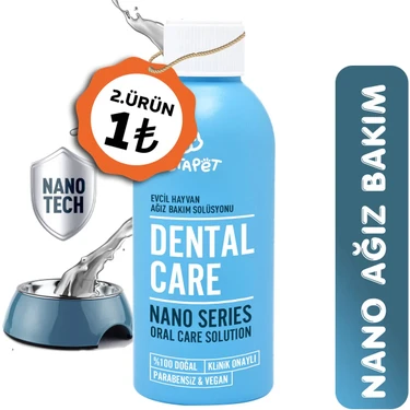 Metapet Nano Series Kedi Ağız Bakım Suyu, Ağız Kokusuna Son, Diş Bakımı Ve Temizleme