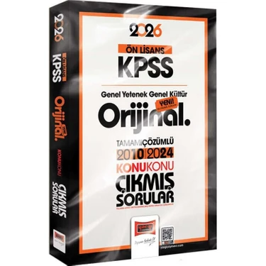 Yargı 2026 Kpss Lise Ön Lisans Gy-Gk Orijinal 2010-2024 Konu Konu Çıkmış