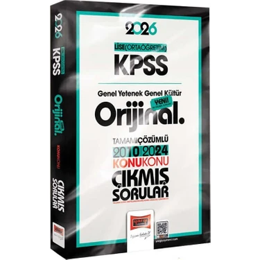 Yargı 2026 Kpss Lise Ortaöğretim Gy-Gk Orijinal 2010-2024 Konu Konu Çıkmış