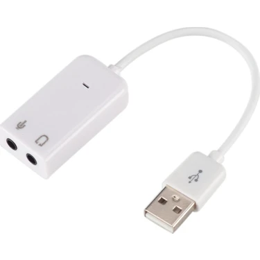 Concord C-849 USB Ses Kartı – Tak Çalıştır, 7.1 Kanal, Stüdyo Kalitesinde Ses ve Düşük Gecikme ile