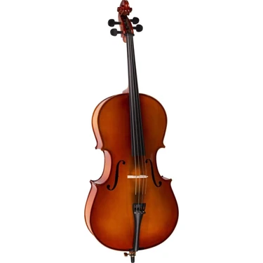 Valencia CE400MG44 4/4 Tam Boy Mat Çello Seti (Orta Seviye) | Masif Ladin Üst Kapak, El Yapımı