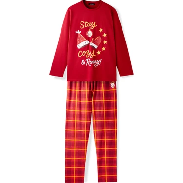 Gs Store Galatasaray Erkek Yeni Yıl Pijama Takım