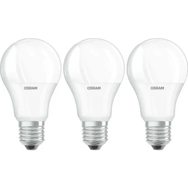 Osram LED Value 5W 470 Lümen E27 Beyaz Işık Ampul 3 Lü