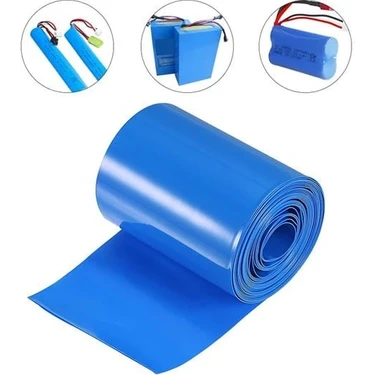 18650 1 Metre 40MM Pvc Shrink Isı Ile Daralan Pil Yalıtım