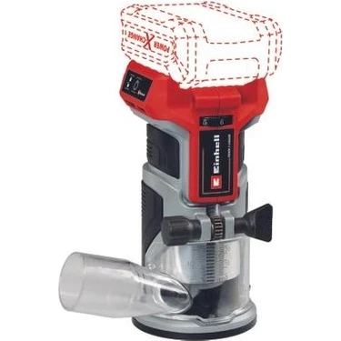 Einhell Professional Akülü Kenar Freze TP-ET 18 Li BL-Solo Power X-Change (18 V, Li-Ion, 40 mm