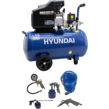 Hyundai BM2050 Hava Kompresör + Aksesuar