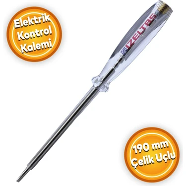 İzeltaş 190 mm Düz Elektrik Kontrol