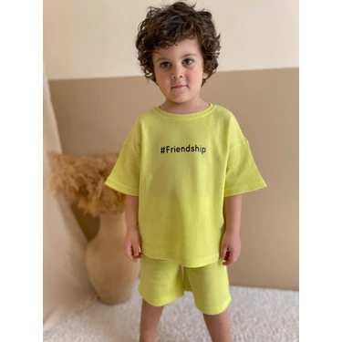 MiaBaby Waffle Baskılı Ikili
