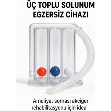 Rabır Triflo 3 Toplu Solunum Nefes Egzersiz