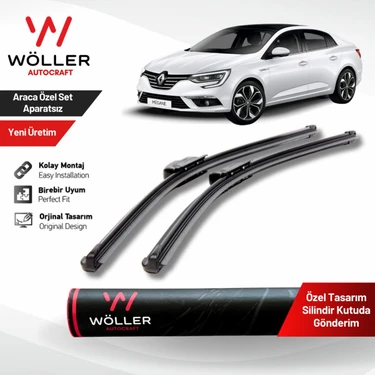 Wöller Renault Megane 4 Silecek Takımı 2016 Sonrası Universal Uyumlu Yüksek