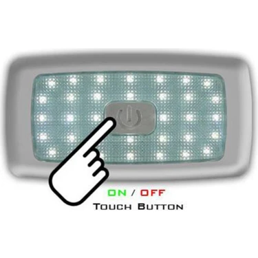 EC Shop Sanel LED Lamba 12V 34 Ledli Iç Aydınlatma Dokunmatik Sıcak
