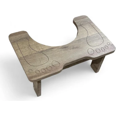 Akçe Home Klozet Çömelme Ayak Taburesi, Wc Basamak, Wc Tuvalet Taburesi, Klozet