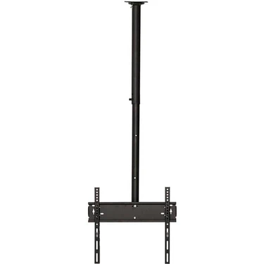 Derin Stok Vontech 42''-65'' LCD Tavan Dönerli Askı Kolu VT-23955H Siyah Renkli Televizyon Askı