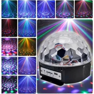 Delixa Gold Mgc-90 Sahne LED Küre Işık 6x3 Watt Rgb
