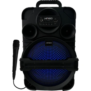 Kimiso QS-1806 Karaoke Mikrofonlu Kablosuz Bluetooth Hoparlör