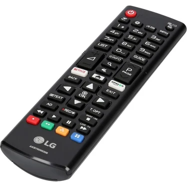 LG AKB75095308 Netflix-Amazon Uyumlu LCD LED Tv Kumanda Siyah Renkli