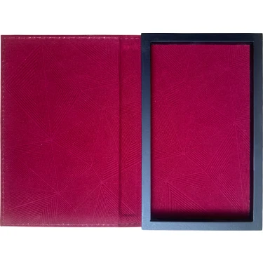 Ankara Menü (5 Adet )13X21 Kutu, Deri Hesap Alma Sümeni , Para Üstü Sandıklı,