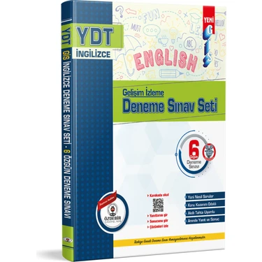 Özdebir Yayınları Ydt Ingilizce Gelişim Izleme 6 Deneme