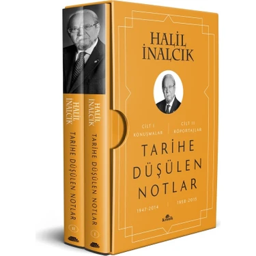 Kronik Kitap Tarihe Düşülen Notlar (2 Cilt Kutulu) - Halil