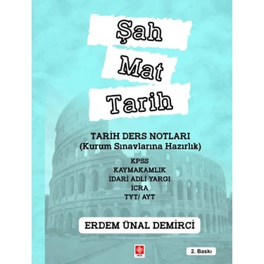 Ekin Yayın Şah Mat Tarih Tarih Ders