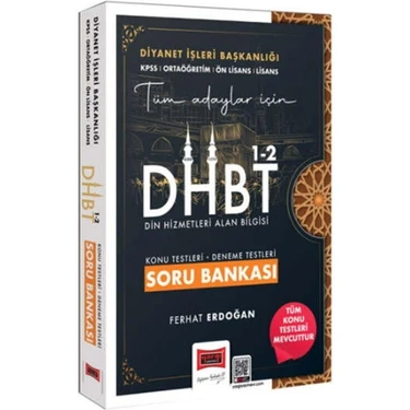 Yargı Yayıncılık Yargı 2026 DHBT 1-2 Soru Bankası Çözümlü - Ferhat Erdoğan Yargı