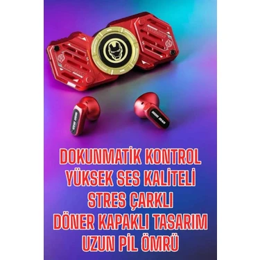 Twin Store Bluetooth Kulaklık Stres Çarklı Döndürülebilir Uzun Şarj Süreli
