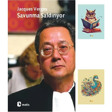 Dara Yayınları Savunma Saldırıyor 9789753427227 - Jacques Verges - Not Defterli