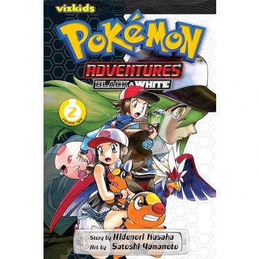 Skygo Pokemon Adventures: Black And White, Vol. 2 (Kapak Resmi