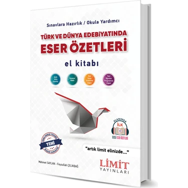 Limit Yayınları Türk Edebiyatı Eser Özetleri El Kitabı 2018 Üniversite Hazırlığı için 400
