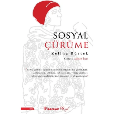 Zeliha Bürtek'in Sosyal Çürüme Kitabı İnkılap Kitabevi Ciltsiz 184