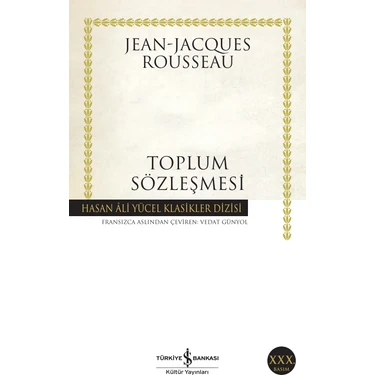 Toplum Sözleşmesi - Jean-Jacques