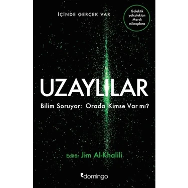 Domingo Yayınevi Uzaylılar Jim Al Khalili Ciltsiz Kitap 100 Sayfa Bilimsel