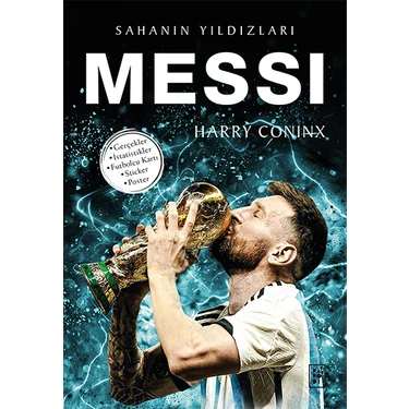 Parodi Yayınları Messi: Sahanın Yıldızları – Harry Coninx, 136 Sayfa Türkçe Ciltsiz Kitap +