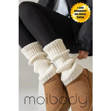 Original Premium Tozluk %100 Akrilik Triko Örgü Leg Warmer Ayak Isıtıcı