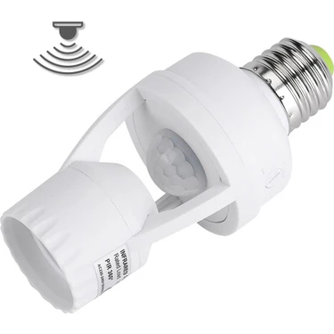 Powermaster E27 Hareket Sensörlü Lamba Tutucu 110-240V