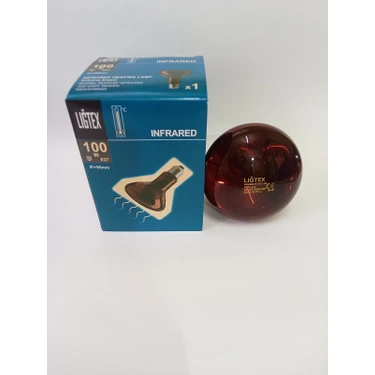 Liğtex Infrared Lamba Isıtıcı Kırmızı Lamba 100