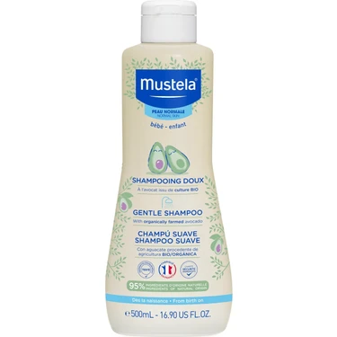 Mustela Papatya Özlü Bebek Şampuan 500 ml Hassas Ciltler İçin Göz Yakmayan