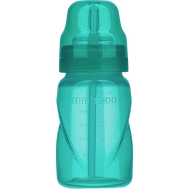 Mamajoo Antikolik Akıtmaz Pipetli Bardak 270 ml Yeşil, 12