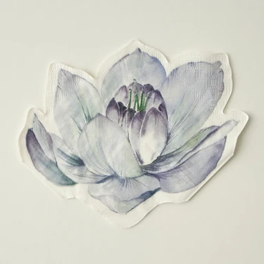 Bella Maison Lotus 40'lı Peçete Mor (17X13,5