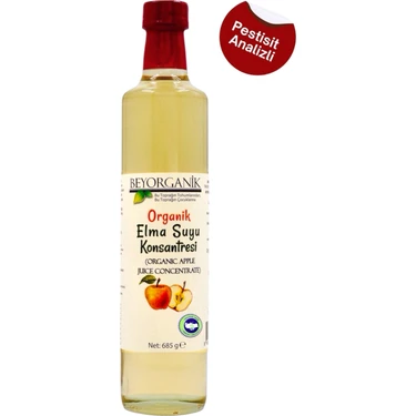 Beyorganik Organik Elma Suyu Konsantresi 685 gr Tatlandırıcı Kullanım Alanları ile Doğal