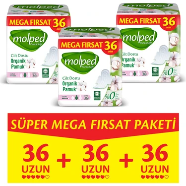 Molped Pure&Soft Uzun Süper Mega 108
