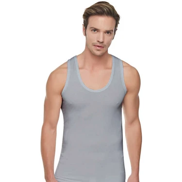Tutku Erkek Gri 6'lı %40 Pamuk %60 Polyester